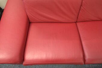 Sedací souprava rohová - kůže - 7