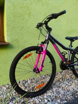 Značkové kolo Author A-MATRIX 24" (grafit/růžová) - 7