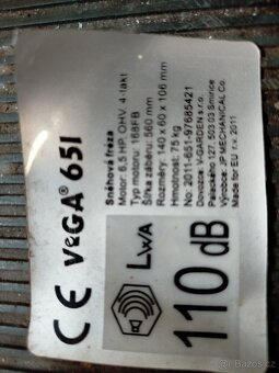 Sněžná fréza Vega 651 - 7