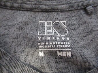 pánské triko s dlouhým rukávem STRAUSS VINTAGE M - 7