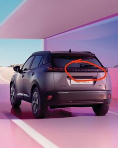Peugeot 2008 nápis na víko kufru zavazadlového prostoru - 7