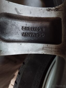ALU kola 18 BMW  gumy na výměnu - 7