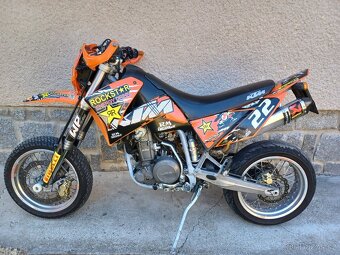 KTM LC4 640 - 620 KOLA, TLUMIČE, PUMPY, BRZDIČE ... - 7