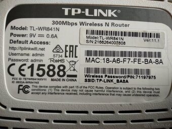 TP-LINK TL-WR841N, wifi router 300Mbps, wireless - 7