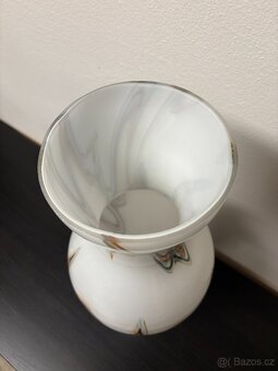 Autorské sklo - velká váza - 7