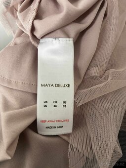 Společenské/plesové šaty - velikost 34 - 7