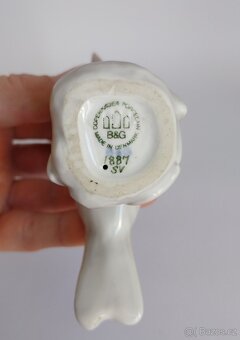 Porcelánová figurka ptáčka - Kodaň - 7