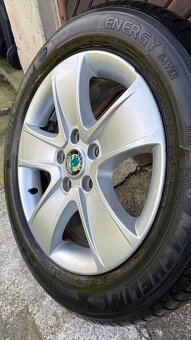 Prodám originální letní alu kola Škoda - 7