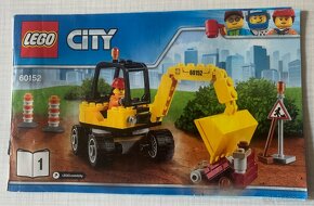 Lego City 60152 zametací vůz a bagr - 7