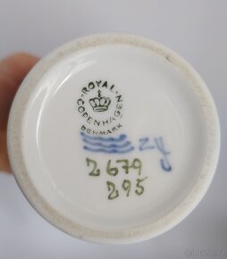 Porcelánová váza Královská Kodaň - Royal Copenhagen - 7