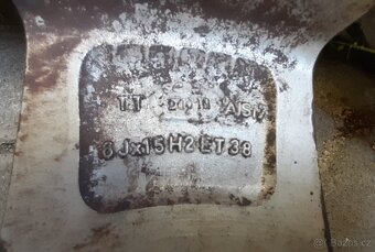 Originál Alu disky Škoda Octavia l. - 7