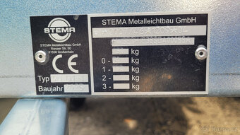 Prodám přívěsný vozík STEMA SHP 750kg - 7