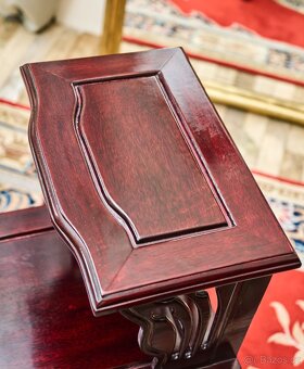 Čínské vyřezávané stolky – pár - 7