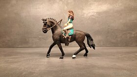 Schleich jezdci - HORSE CLUB, pohyblivé jezdkyně - 7