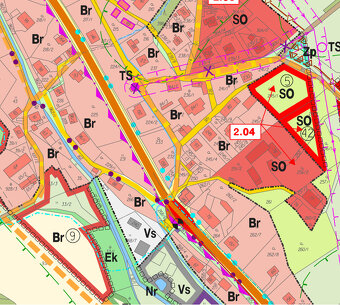 Prodej pozemku k bydlení, 1425 m2, Bušín - 7