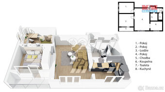 Prodej bytu 3+1, 57 m², Mladá Boleslav, ul. třída T. G. M. - 7
