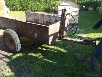 Vlečka za traktor s hydraulickým vyklápěním - 7