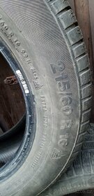 PRODÁM LETNÍ PNEU 215 /60 R16 CONTINENTAL - 7