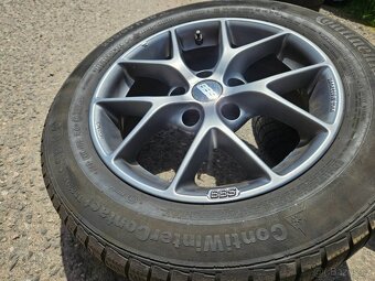 zimní r16" - Alu kola originál BBS 5x120 7jx16 et3 - 7