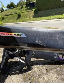 SRAM Force Wide DUB kliky + voskovaný T-Type řetěz - 7