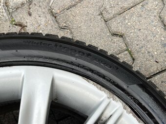 Bmw kola 5x120 R18 styling 120 zimní pneu - 7