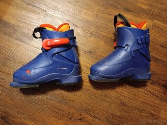 Lyže 80 + lyzaky - 7
