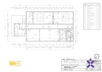 Pronájem kanceláře a skladových prostor, 243 m2/1000m2 - Viz - 7