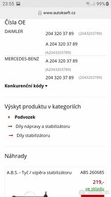 Mercedes benz tyč/vzpěry stabilizátoru LEMFÖRDER - 7