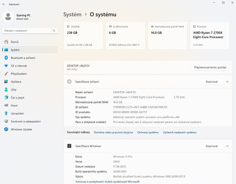 🚀 HERNÍ PC RYZEN 7 2700X, 16GB RAM, GTX 1660 Ti, SSD 🚀 - 7