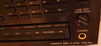 Hifi CD přehrávač Sony CDP-990(1990-91),čti popis - 7