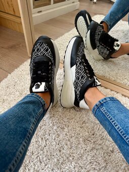 KARL LAGERFELD ČERNÉ TENISKY - 7