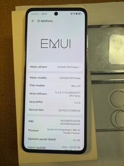Huawei P50 Pocket 256gb Ram 8gb komplet baleni bez záruky C - 7