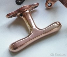 Okenní olivy mosazné + půlolivy - 7