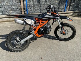Pitbike Zuumav K3 125cc 17/14 - oranžová - 7