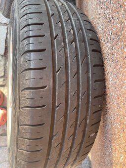 ALU kola s letními pneu 185/55, R14 - 7