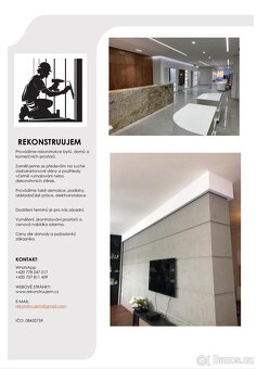 Rekonstrukce interiéru a designové prvky - 7