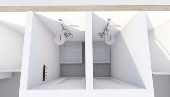 Sanitární modul 10x3 m s mužskou a ženskou sekci - 7