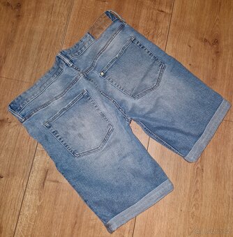 4 ks pánské džíny a džínové kraťasy vel.L - 7