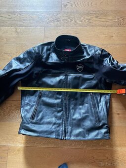Kombinéza na motorku Dainese Ducati + letní kožená bunda - 7