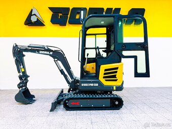 Minibagr Gorila G18SE l PRO CAB _KUBOTA_AKCE - 7