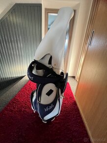 Kožený´ bag JUCAD i s krycí čepici pro hole proti dešti - 7