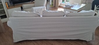 Prodám sedací soupravu EKTORP 3místná pohovka - 7