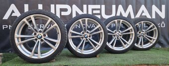 5x120 R20 bmw styling 409 F10 M5+❄️ zimní pneu ZÁNOVNÍ STAV - 7