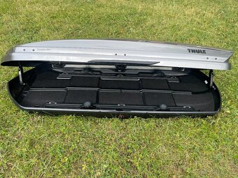 STŘEŠNÍ BOX THULE DYNAMIC M 800 TITAN NOSIČ PŘÍČNÍKY - 7