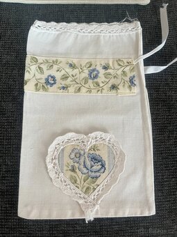 lněné látkové pytlíčky,sáčky na potraviny - 7