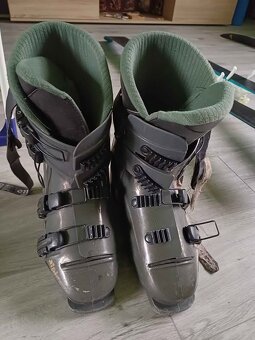 Sjezdové lyže Elan vel 140 cm + lyžáky vel 39 - 7