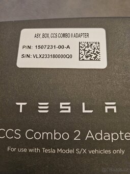 Cc2 combo adaptér pro Tesla model S X - 7