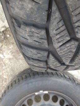 Zimní pneu 205/60 R na kov disk 7Jx16H2 - 7