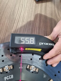 Prodám PCCB 911 GT3 RS 991.1 kotouče + destičky - 7