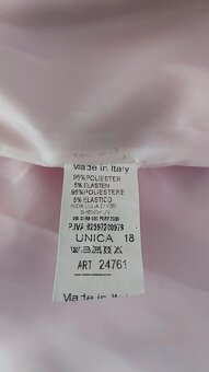 Nový růžový kabát Spring Made in Italy vel. S - 7